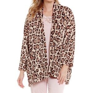 Nwt Natori Leopard Print Topper